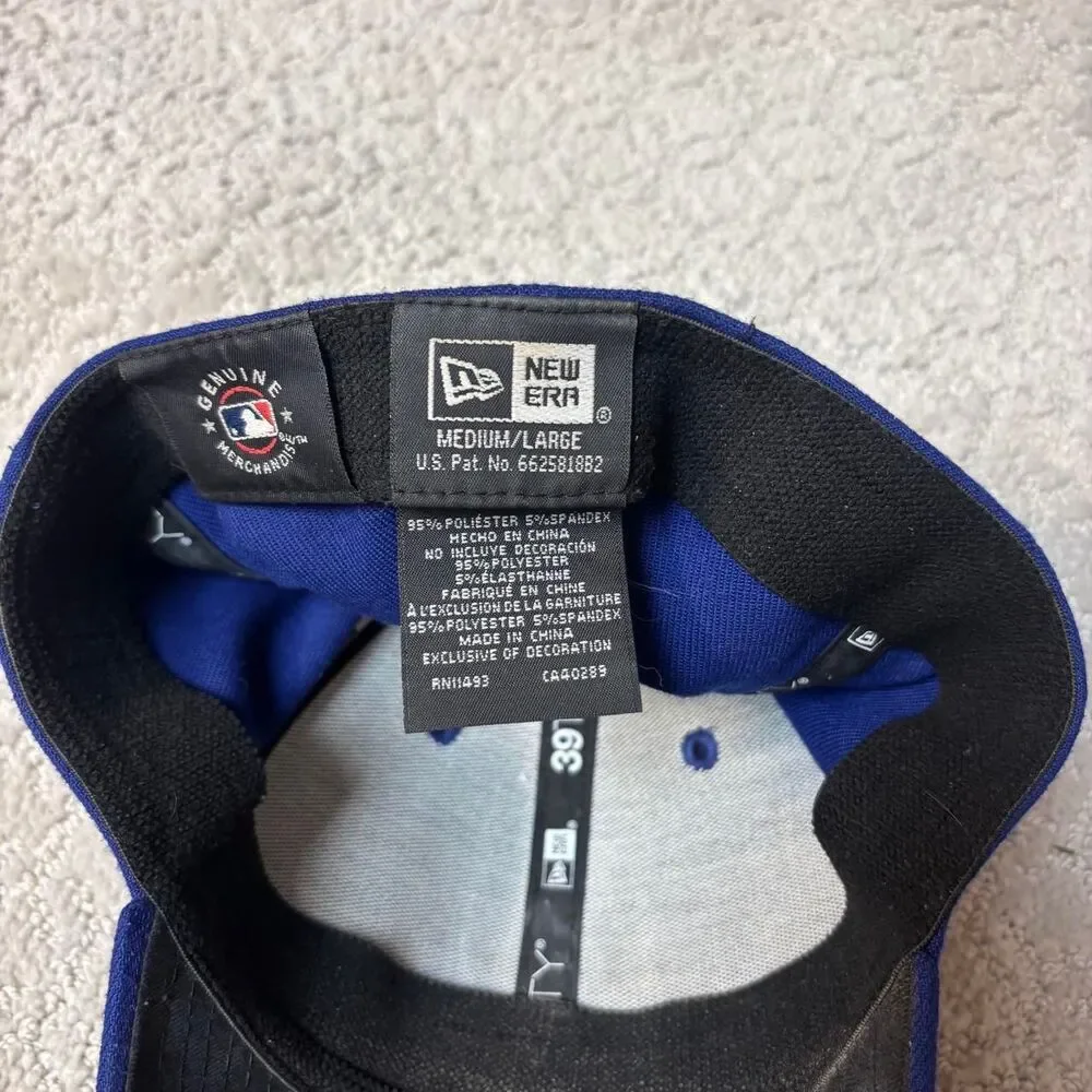 New-era Men's Blue and Navy Hat